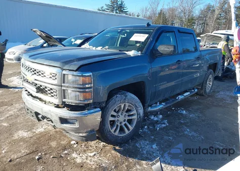 2014 Chevrolet Silverado 1500 1Lt/2Lt из США, поврежденный, VIN 3GCUKREC2EG457642